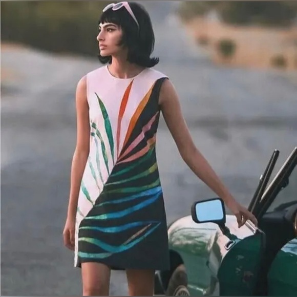 Anthropologie Conditions Apply Mini Shift Dress - Picture 1 of 11